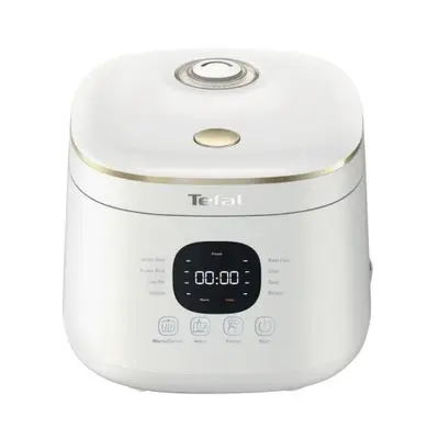 TEFAL Rice Cooker Digital 0.7 Litre (RK5151) White