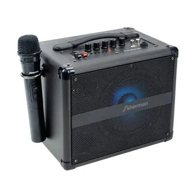 Speaker 6 Inch SHERMAN APS-107 Power 50W Black