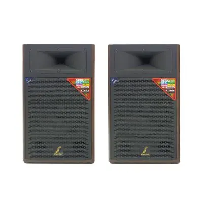 SHERMAN 12 Inch Speaker PA (SB-602), 200 Watt, Black