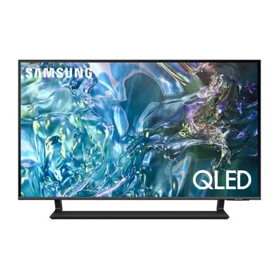 SAMSUNG TV QLED 4K Smart TV (QA43Q65DAKXXT), 43 Inches, Titan Grey Color