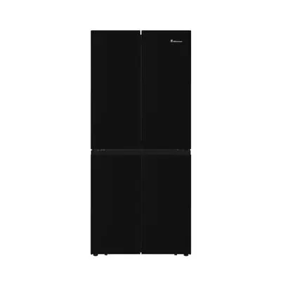 HISENSE Multidoor Refrigerator (RQ560N4TBU), 16.1 Q, Black Glass Color