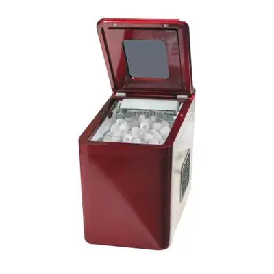 ACONATIC Ice Maker (AN-ICM1501), 1.5 Liter, Red Color