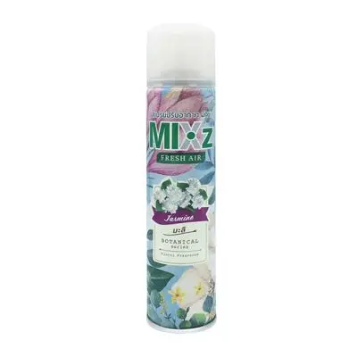 สเปรย์ปรับอากาศ กลิ่นมะลิ MIXz รุ่น Fresh Ais ขนาด 320 มล. สีขาว