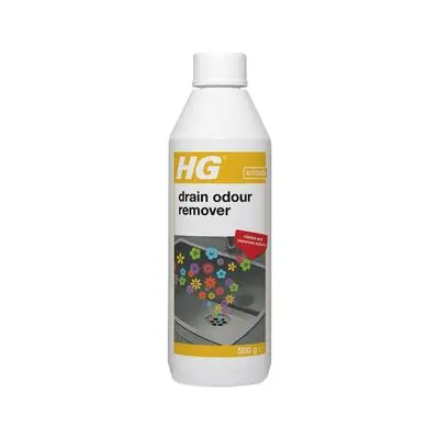 Drain Odour Remover HG Size 500 ML. Yellow