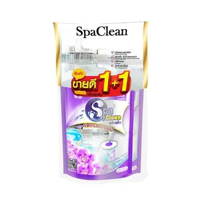 Floor Cleaner SPACLEAN Size 700 ml (Pack 1 Free 1) Purple Vanda Fresh