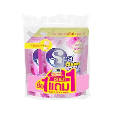 Fabric Laundry 2,000 ml SPACLEAN (Pack 1 Free 1) Crystal Pink