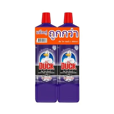 DUCK Bathroom Cleaner Twin Pack, 900 ML, (2 Bottles/Pack)