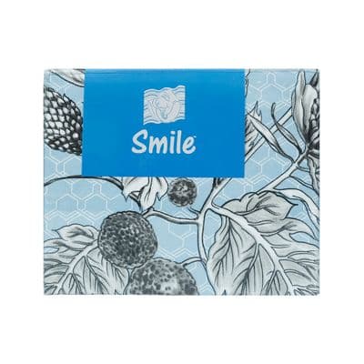 ชุดผ้าปูที่นอน PICASSO รุ่น SMILE FLORA ขนาด 3.5 ฟุต (ชุด 3 ชิ้น) สีฟ้า