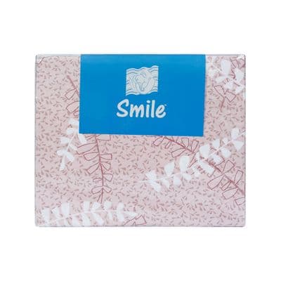 ชุดผ้าปูที่นอน PICASSO รุ่น SMILE FERN ขนาด 3.5 ฟุต (ชุด 3 ชิ้น) สีชมพู