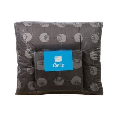 ชุดผ้าปูที่นอน พร้อมผ้านวม PICASSO รุ่น SMILE CHIC ขนาด 3.5 ฟุต (ชุด 4 ชิ้น) สีน้ำตาล