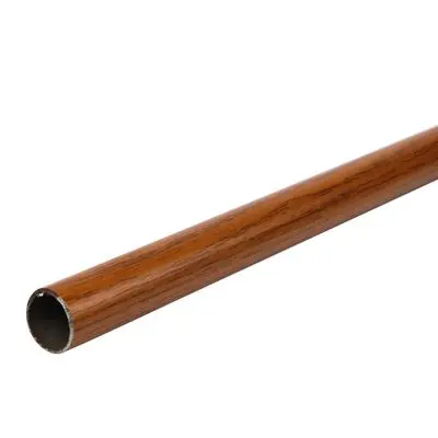 Ball Curtain Rod STE NO.6 Size 19 mm Length 100 cm Brown