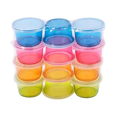 Round Canister NNH No. 221TA(1x12) Size 20 ML. (Pack 12 Pcs.) Assorted Color