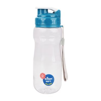 Bottle TRITAN 550 ml MICRON WARE (5236) Size 6.8 x 6.8 x 20.3 cm Blue
