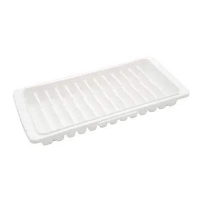 Ice Cubes Tray 13 Compartmets MICRON WARE JCP-5101 Size 11 x 23.5 x 3 CM. White