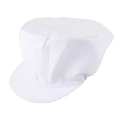 หมวกคลุมติดตาข่ายติดยางยืด ฐานะภัณฑ์ รุ่น CH4N สีขาว
