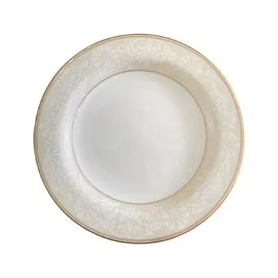Bone China Round Flat Plate 6 Inch ROYAL BONE CHINA ORIENTAMAN2905 Size 16 x 16 x 2 CM White