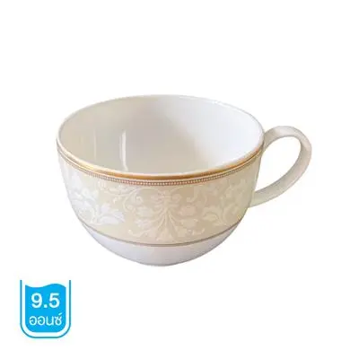 Bone China Coffee Cup 9.5 oz. ROYAL BONE CHINA ORIENTAMAN2910 Size 9 x 11.5 x 6 CM White