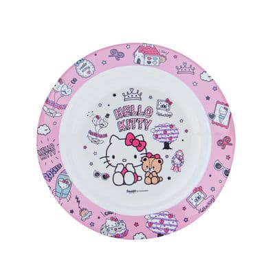 Soup Plate Kitty Dream SUPERWARE P 182-8 Size 8 inch. Pink