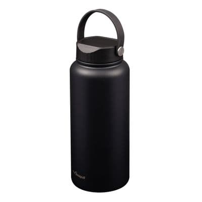 SEAGULL Vacuum Flask (Handy), 1 L, Black