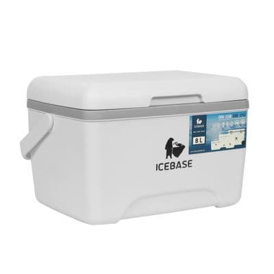 ICEBASE Cooler Box (CLP-307WH), 8 Liters, White Color