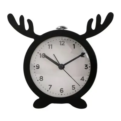 Metal table clock with beep alarm (deer shape) KASSA HOME EG7104-C