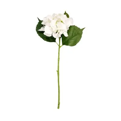ดอกไม้เทียมพลาสติก Hydrangea KASSA HOME รุ่น UTDF-0012 สูง 47 ซม. (เซต 2 ช่อ) สีขาว