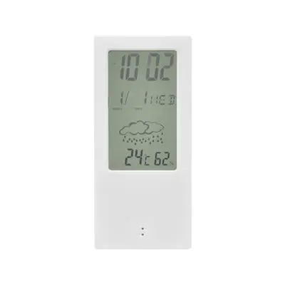 Digital Table Alarm Clock WF-Meter KASSA HOME EE8038WF White